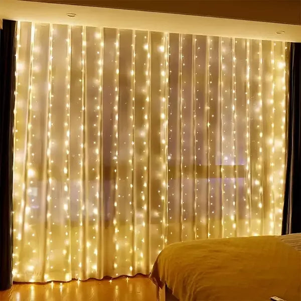 Novogodišnja LED zavjesa 3x3 m
