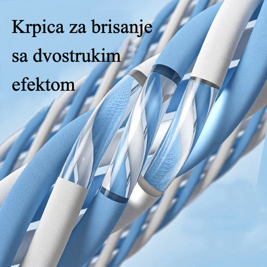 2u1 Čistač za Prozore sa Sprejom + 2 mikrofiber krpe