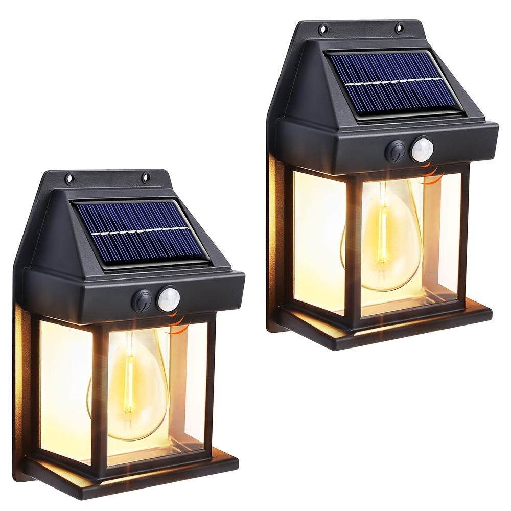 Solarna Zidna Lampa sa Senzorom Pokreta 1+1 GRATIS