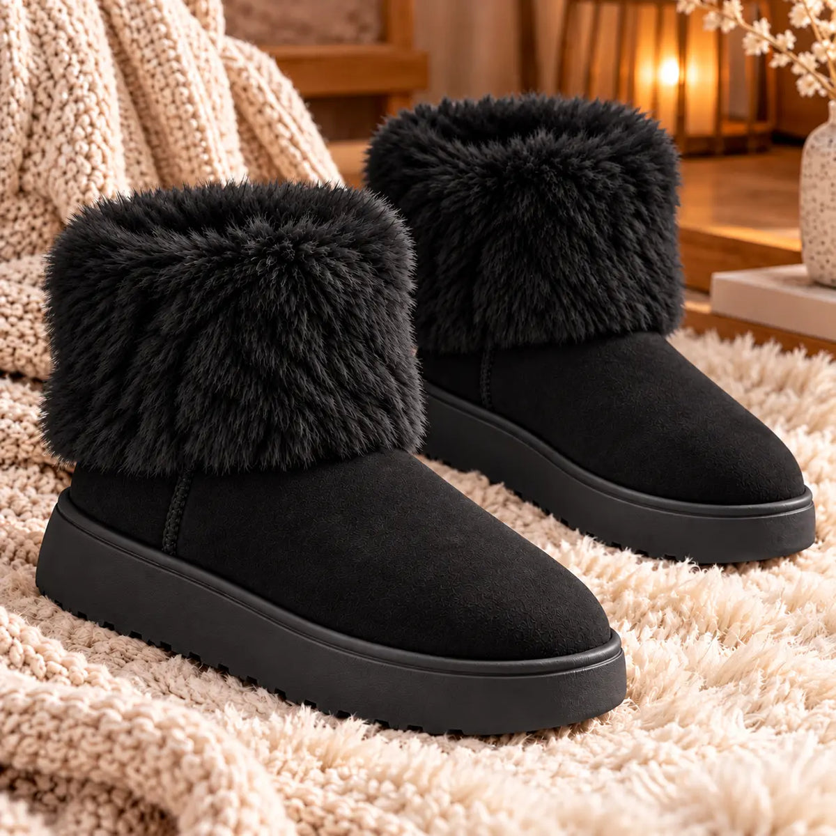 COZY – Tople Ženske Čizme s Krznom