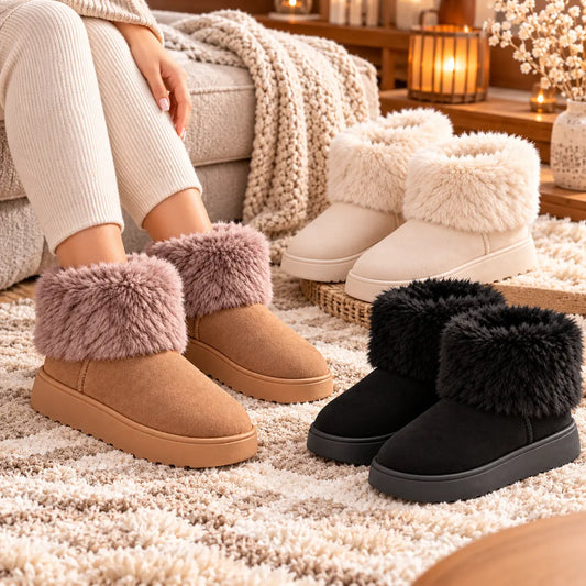 COZY – Tople Ženske Čizme s Krznom